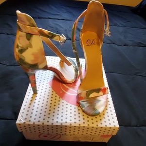 Floral heels